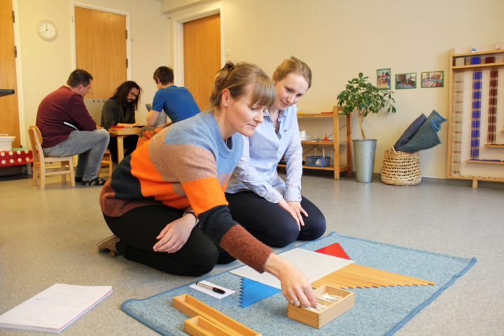 Montessoristudenter på Hamar